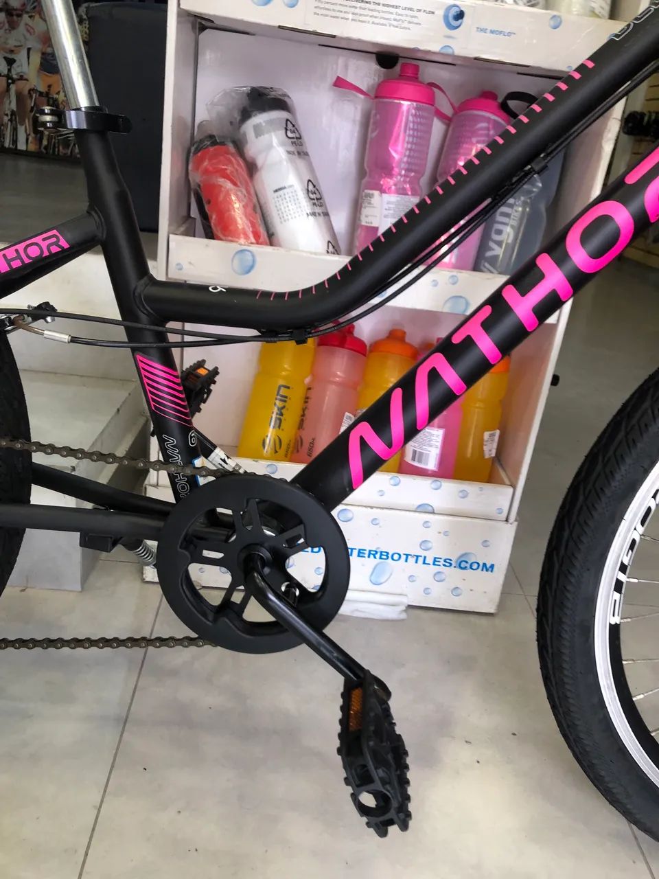 Bicicleta Aro 24 Nathor Bella 6v Com Suspensão  - Foto 3
