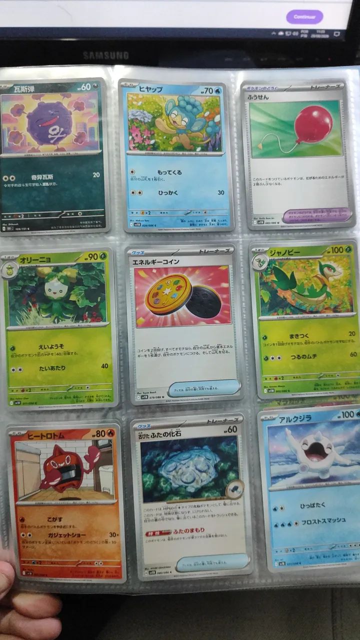 Coleção de cartas Pokemon em japonês , vendo separadas valor a combinar  - Foto 4