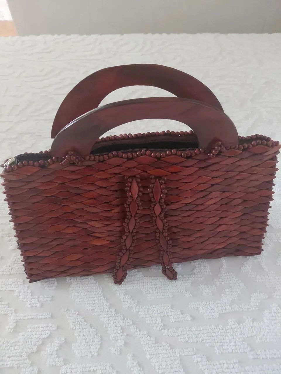 BOLSA ARTESANAL MADEIRA ENVERNIZADA