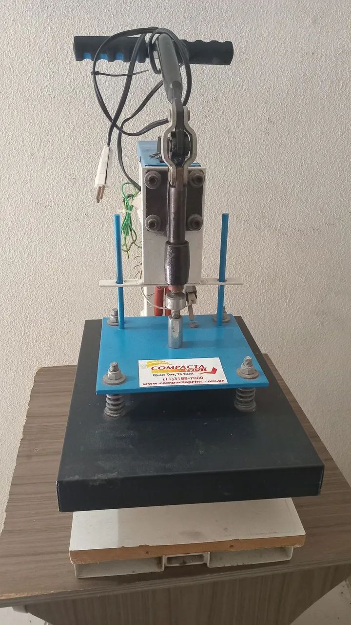 Prensa térmica sublimática (Usada funcionando bem) - Foto 4
