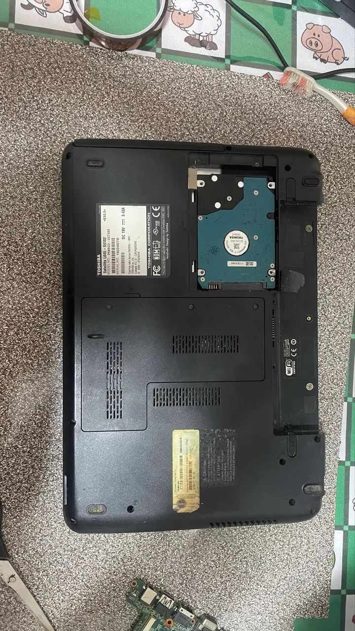 Notebook Toshiba (Defeito) - Foto 3