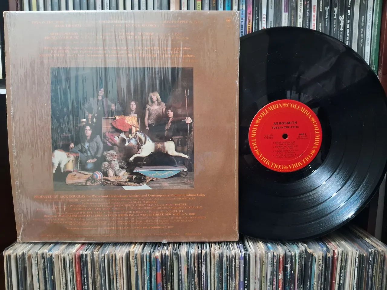 Lp Aerosmith  - Toys in the Atttic  / Imp USA  - Foto 2