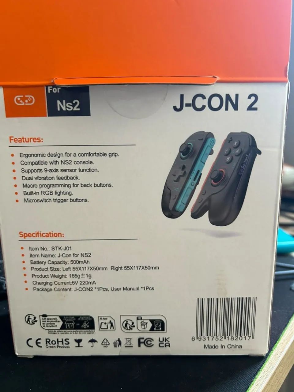 Joy-Con J-CON 2 para Nintendo Switch 2 (Saitake ) - Analógicos