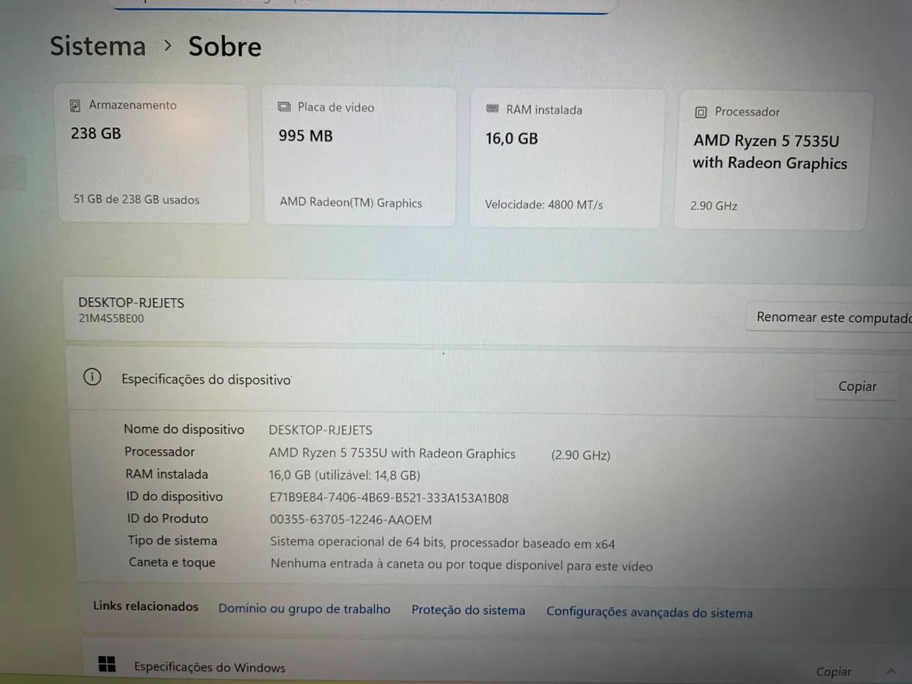 Notebook - Lenovo  - Foto 3