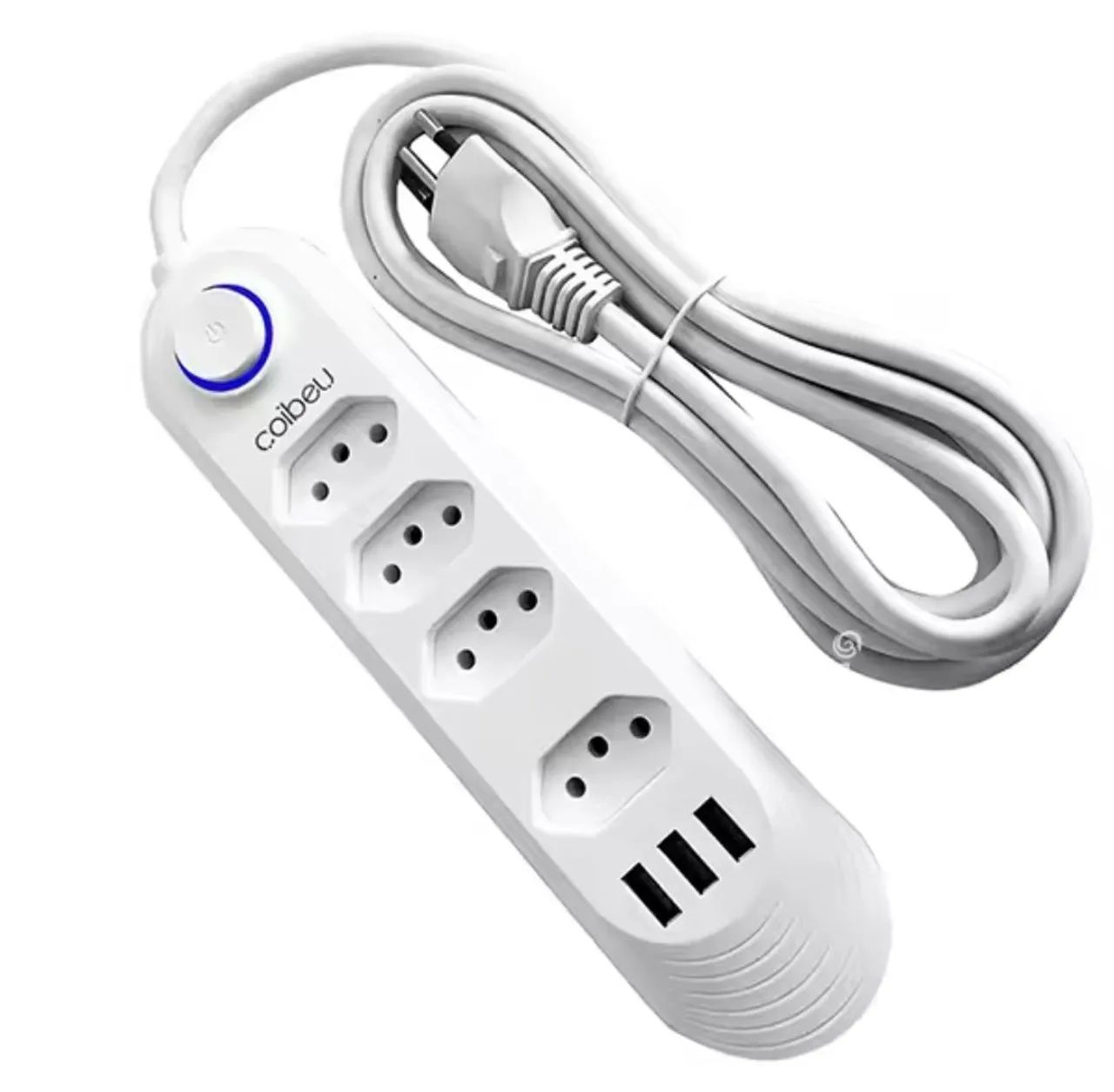 Extensão usb tomadas / filtro de linha com usb - Foto 2