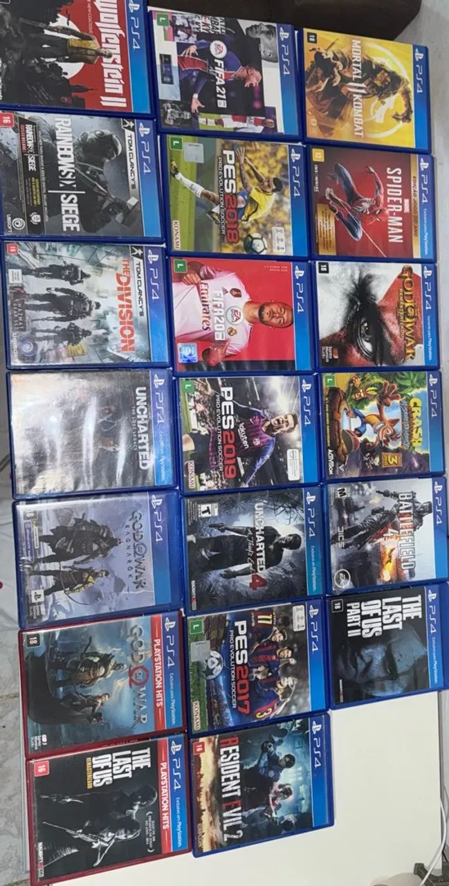 Jogos de ps4 