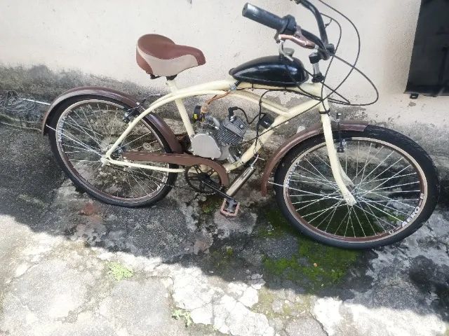 Bicicleta motorizada nova!