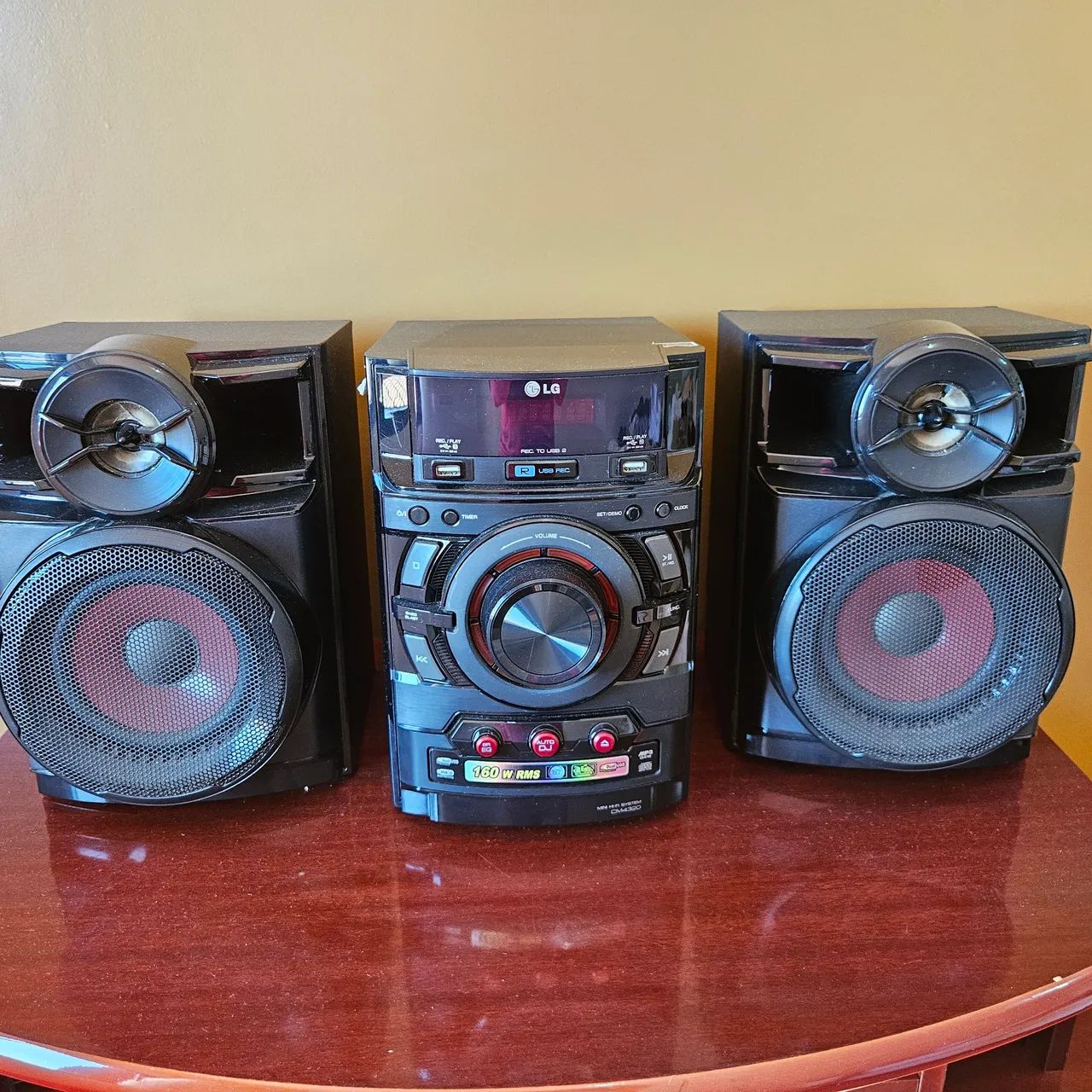 Conjunto de som LG 160 RMS