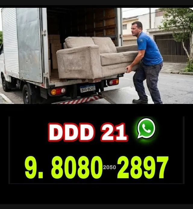Frete e Mudanças, Transporte Seguro de Móveis sofa e  Guarda-Roupas