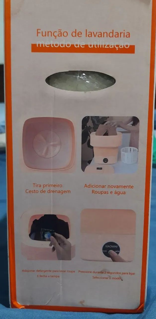 Mini Máquina de lavar roupa  - Foto 3