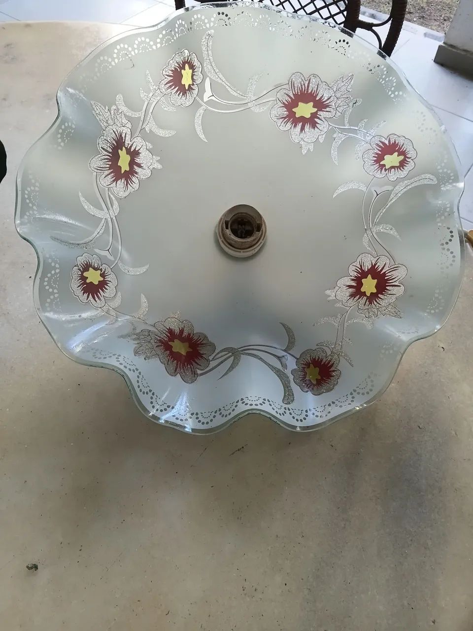Cupula de vidro  para luminaria - Foto 2