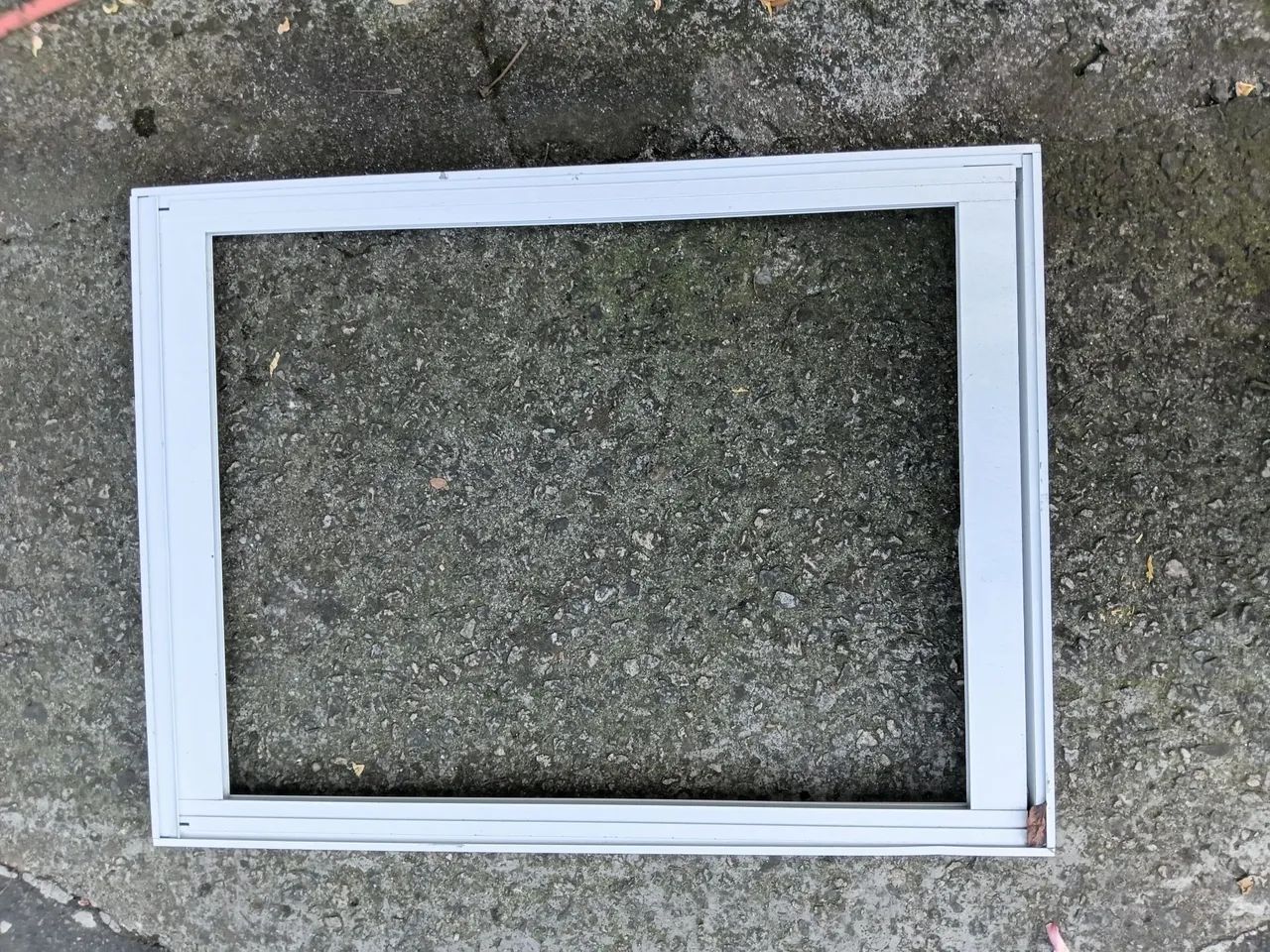 Vidro de alumínio sem vidro 0,59m X 0,80m - Foto 3