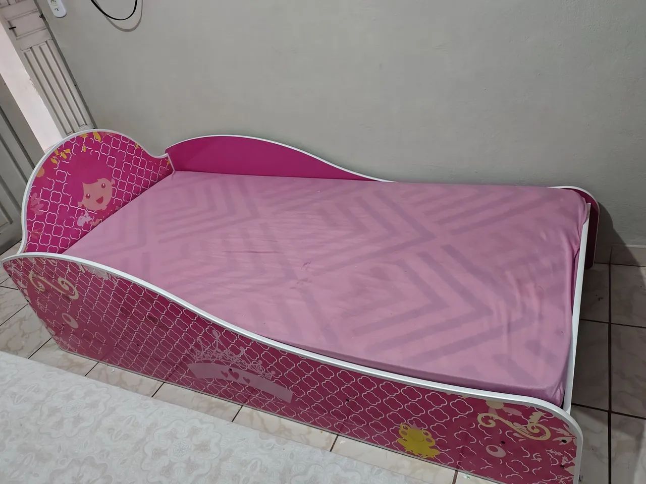 Cama é colchão infantil 