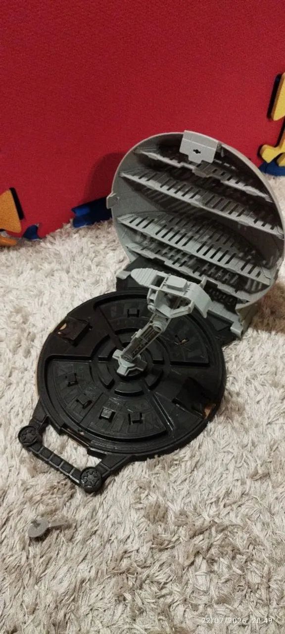 Base/cenário da pista Estrela da Morte da Hot Wheels (Mattel) - Foto 5