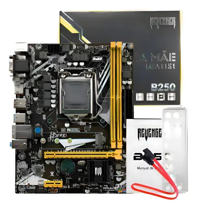Placa Mae Revenger Intel Lga 1151 Ddr4 G-b250 - Foto 2