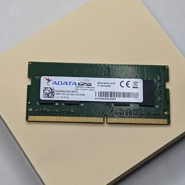 memória RAM adata DDR4 4GB 3200Mhz CL22 
