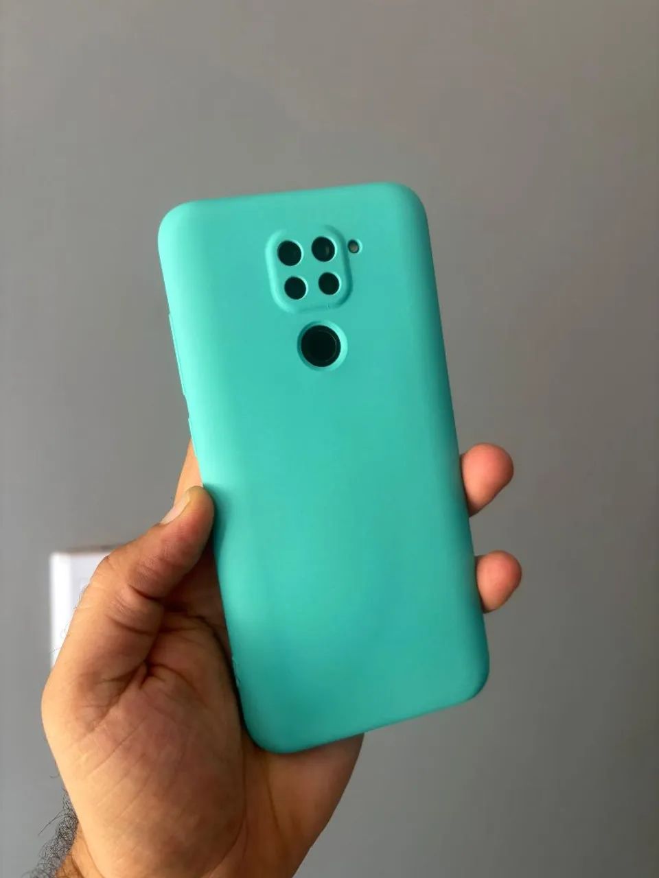Xiaomi Redmi Note9 64Gb Memoria Leitor Biometrico Capa Case - Foto 5