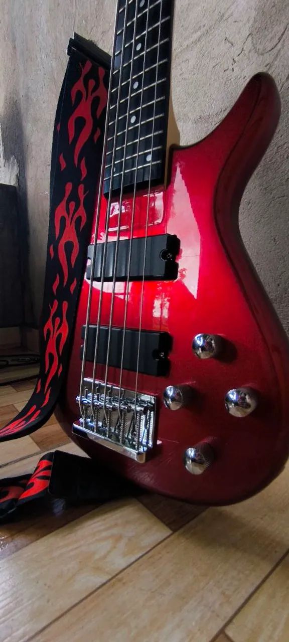 Baixo 5 Cordas Giannini Gb205a usado - Foto 2