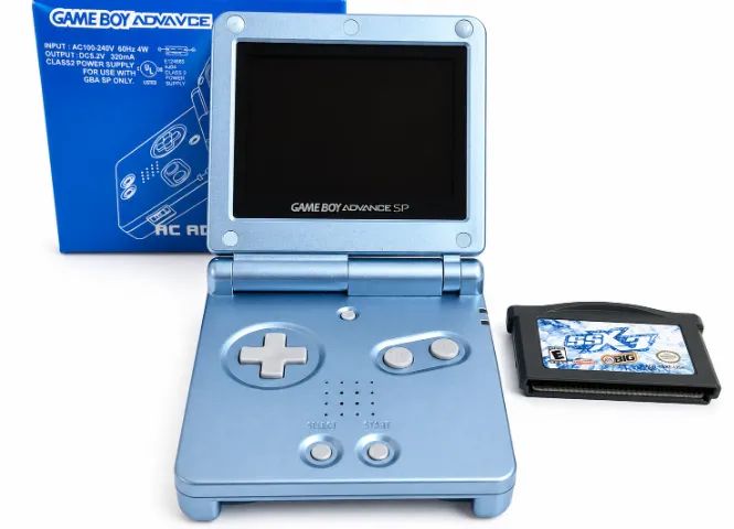 Nintendo Game Boy Advance Sp Cor Azul - Consoles de Vídeo Game