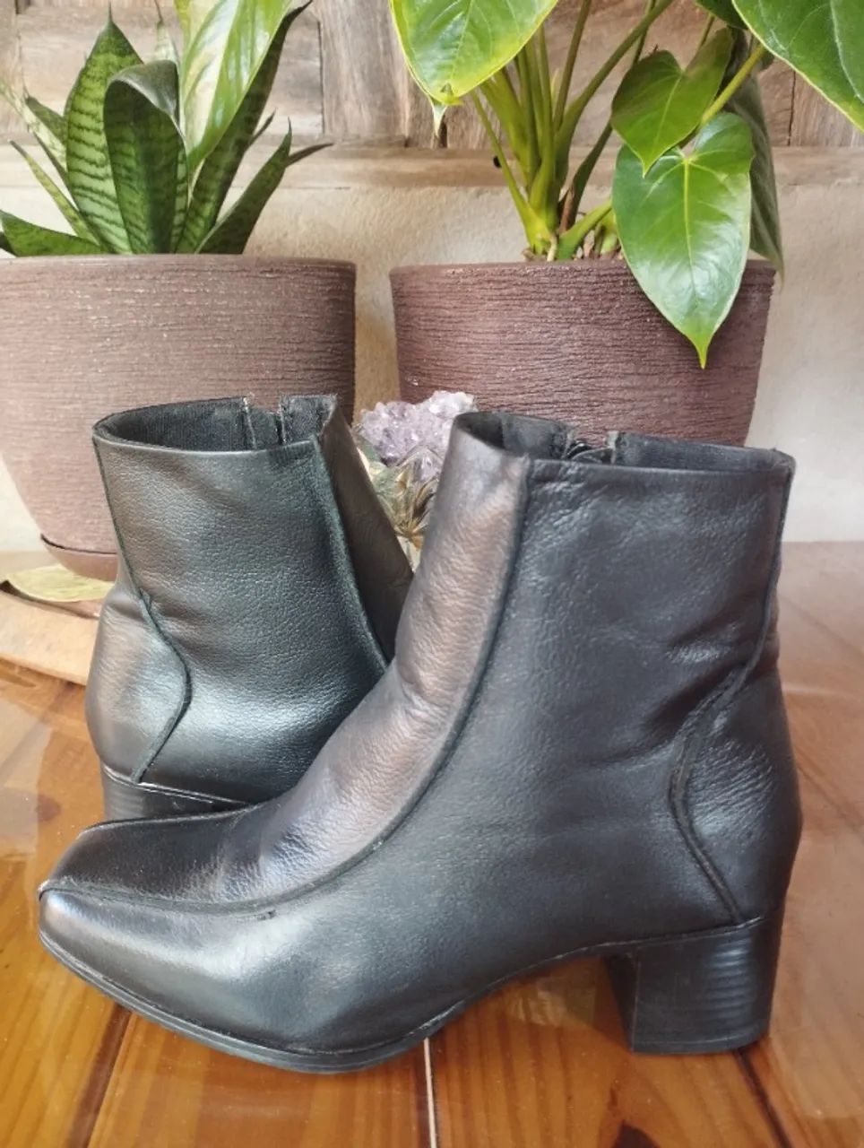 Bota de couro novinha n° 36/ Rangali / R$ 200,00 - Foto 4