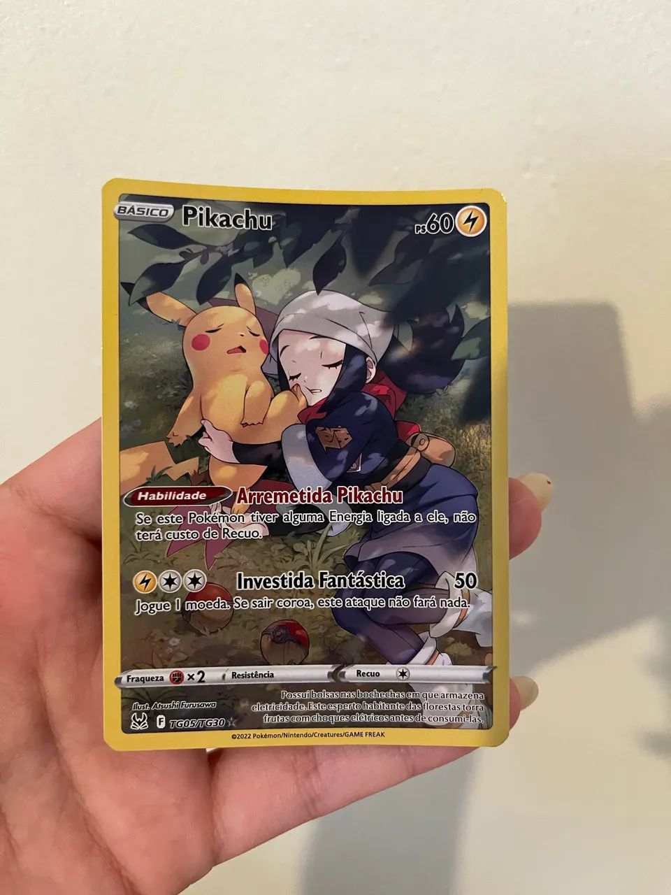 carta pokémon pikachu original  - Foto 3