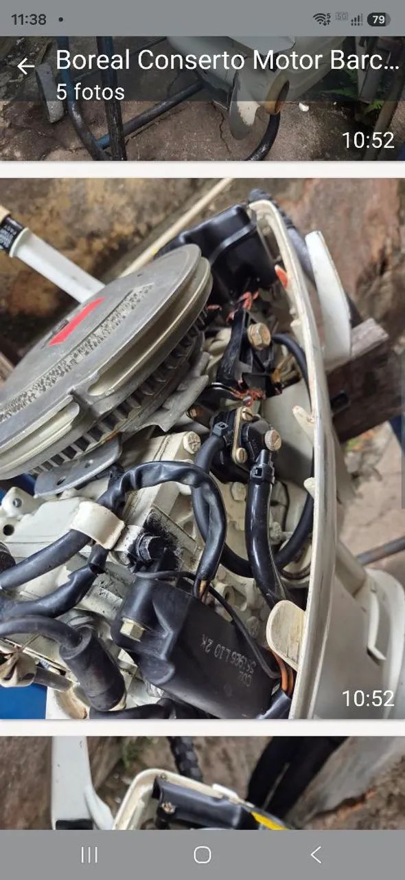 Motor Johnson 15 HP - Foto 5