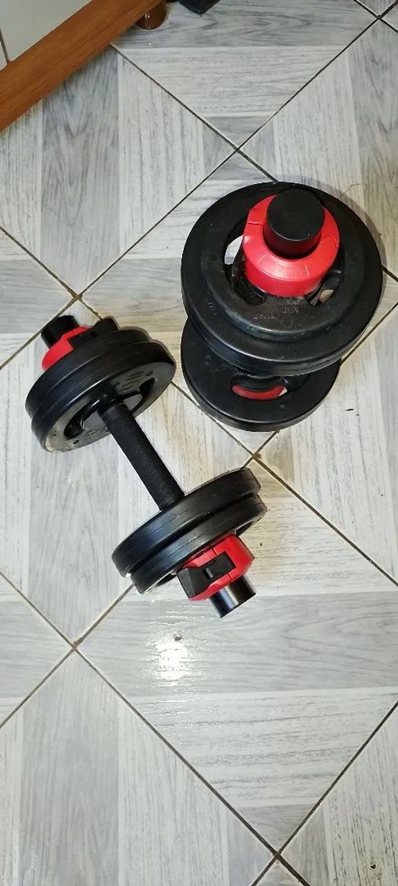 Par de halteres de 10kg