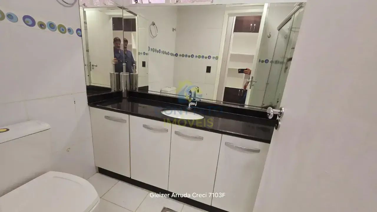 Edificio Vila Bela 3 qtos 98 m com planejados e ar condicionado cozinha separada com plane - Foto 5