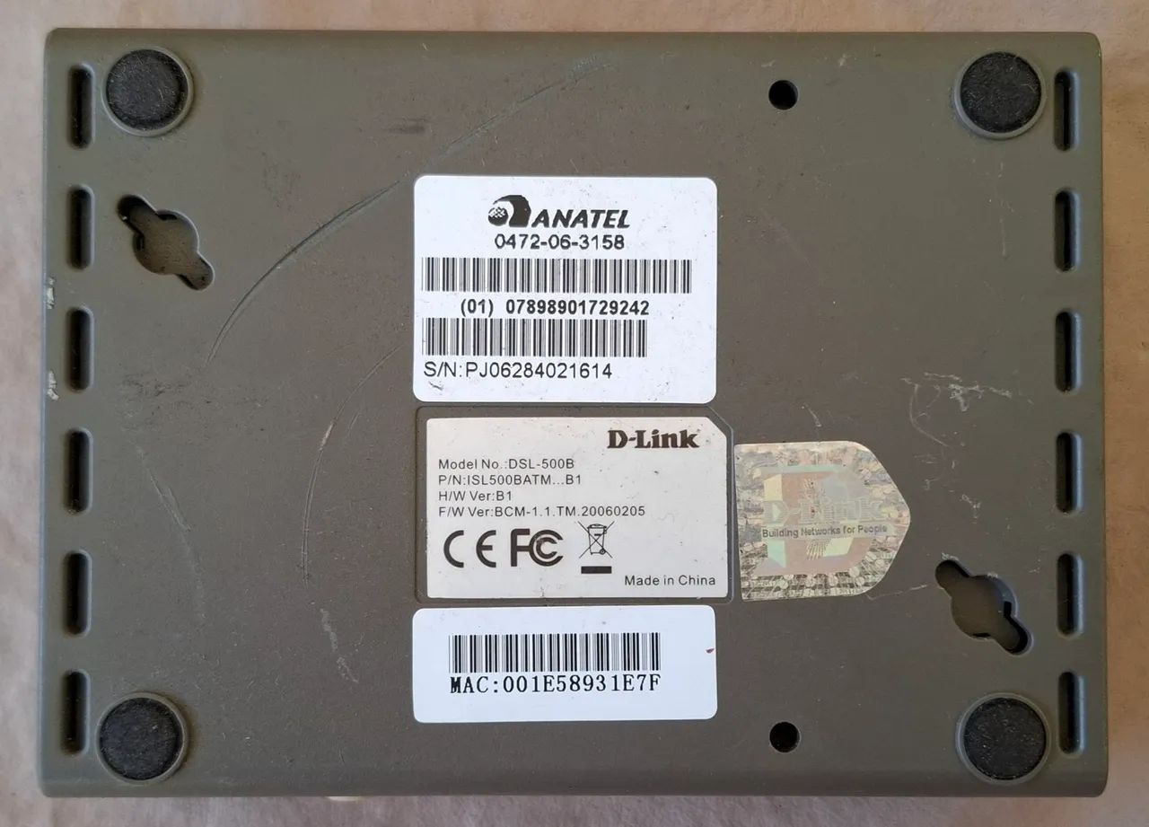 Modem Roteador DSL-500b - Foto 4