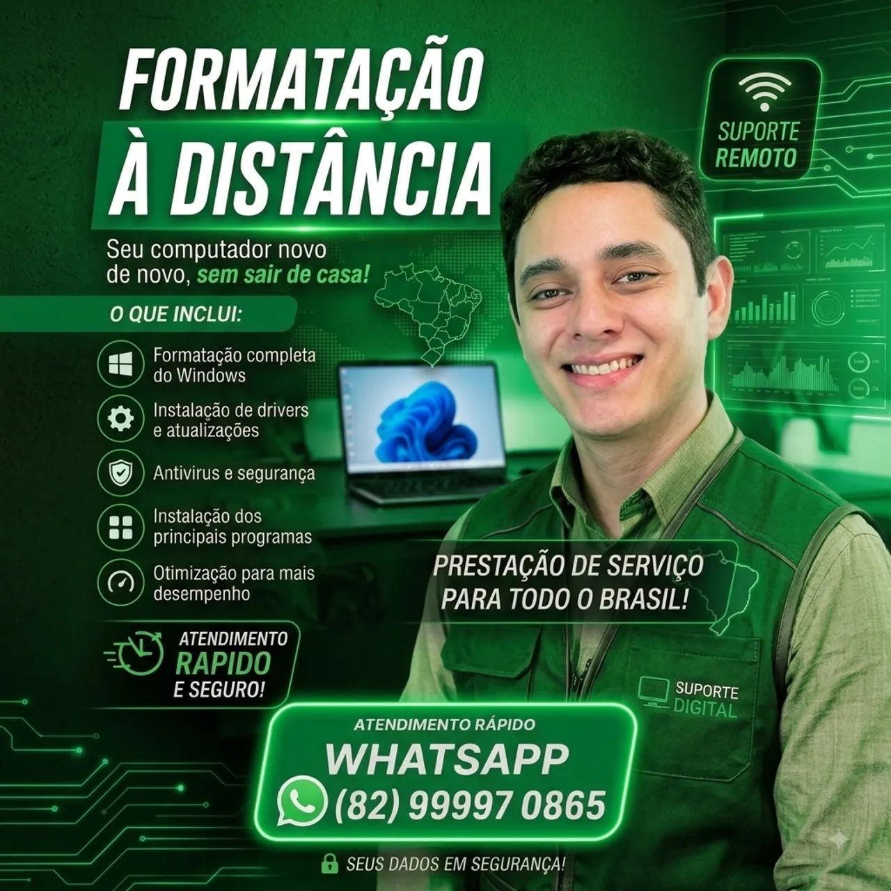 Técnico em Informática - Formatação de Computadores 
