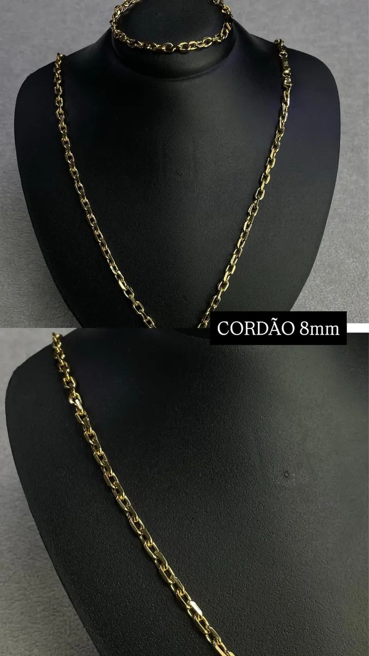 Corrente 100% moeda antiga 