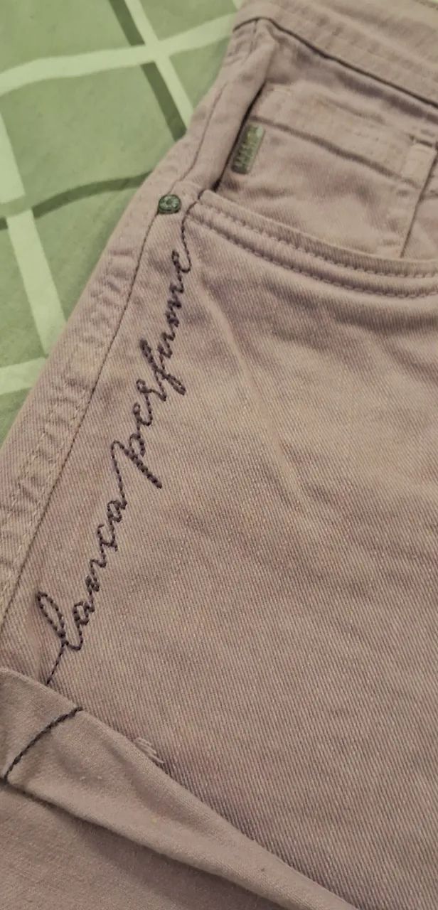 Short Jeans Lança Perfume 36 - Foto 3
