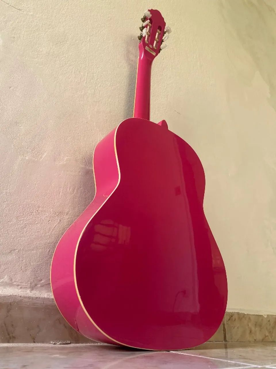 Violão Giannini Rosa Acústico (Com Capa Bag) - Ótimo Estado - Foto 4