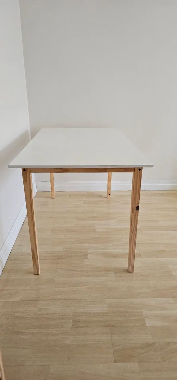 Mesa Jantar Pine Branca Veromobili - Foto 3