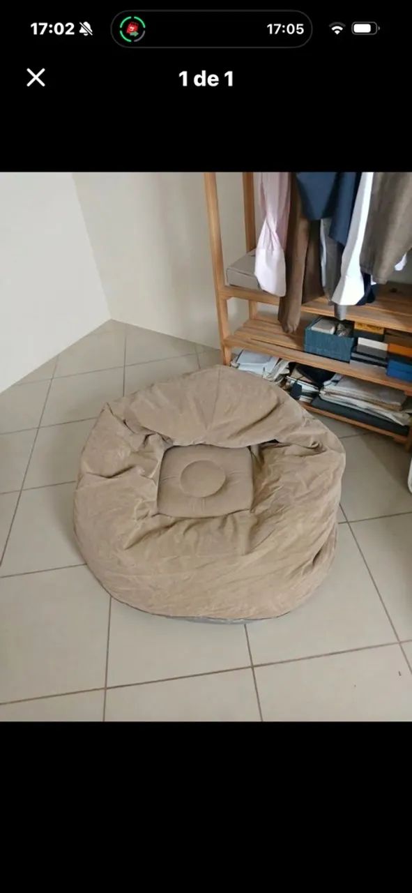 Puff inflável 30 x 70 - Foto 4