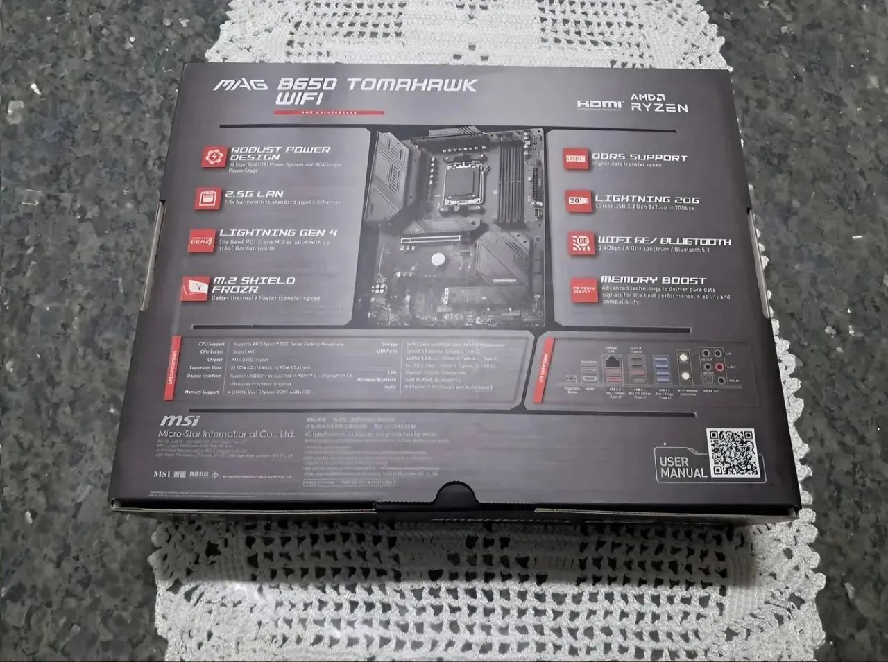 Placa mãe B650 TOMAHWAK MSI ATX - Foto 3