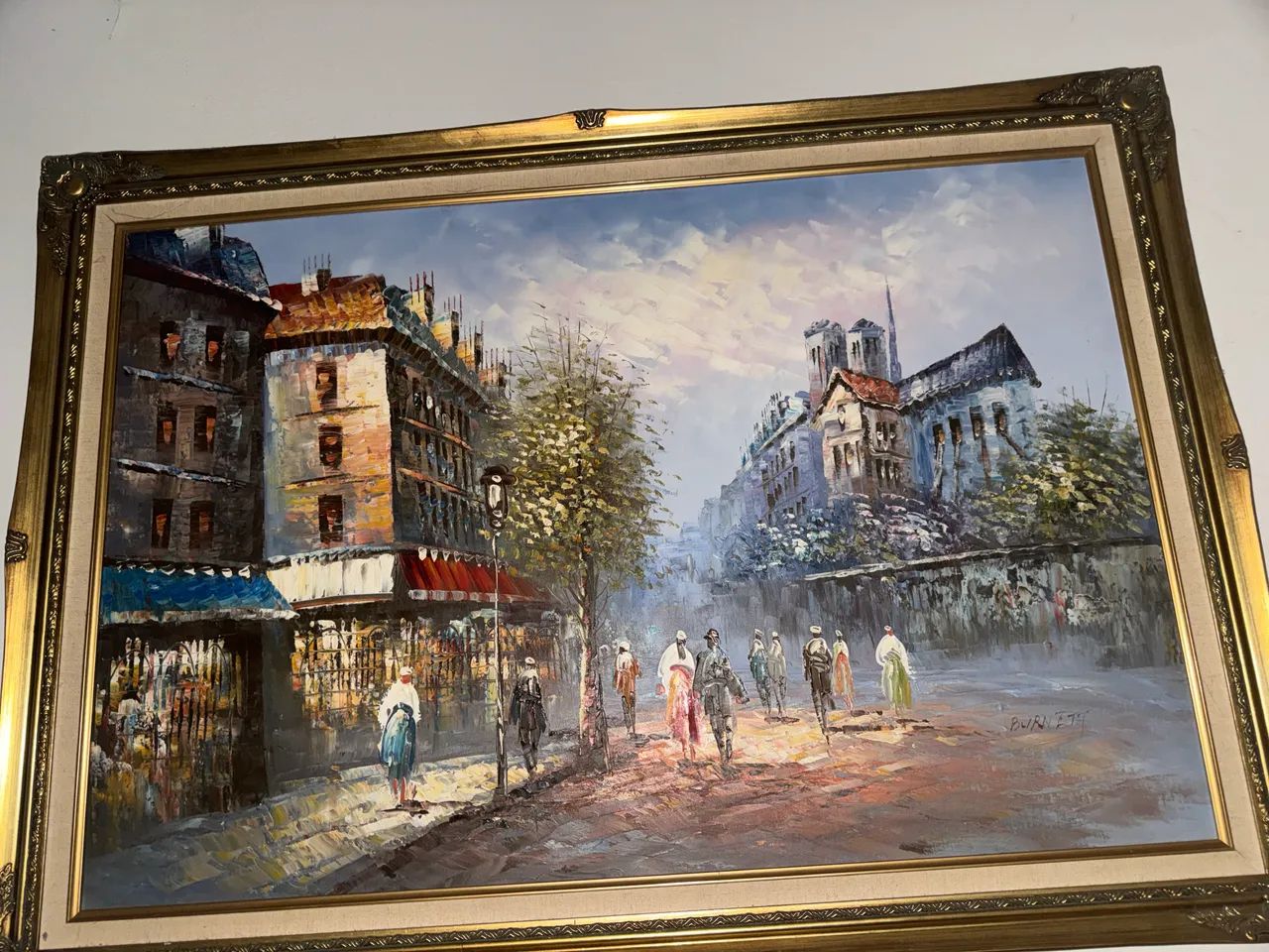 QUADRO BURNETT 105×74 CM - DIA DE PODEROSO - LUXO, STATUS E PRESENÇA