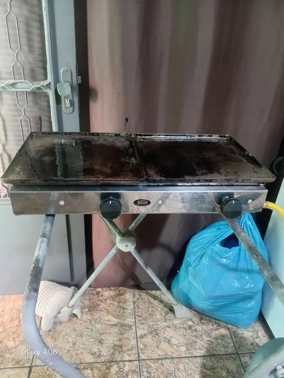 Chapa com prensa a gas 2 queimadores  - Foto 4