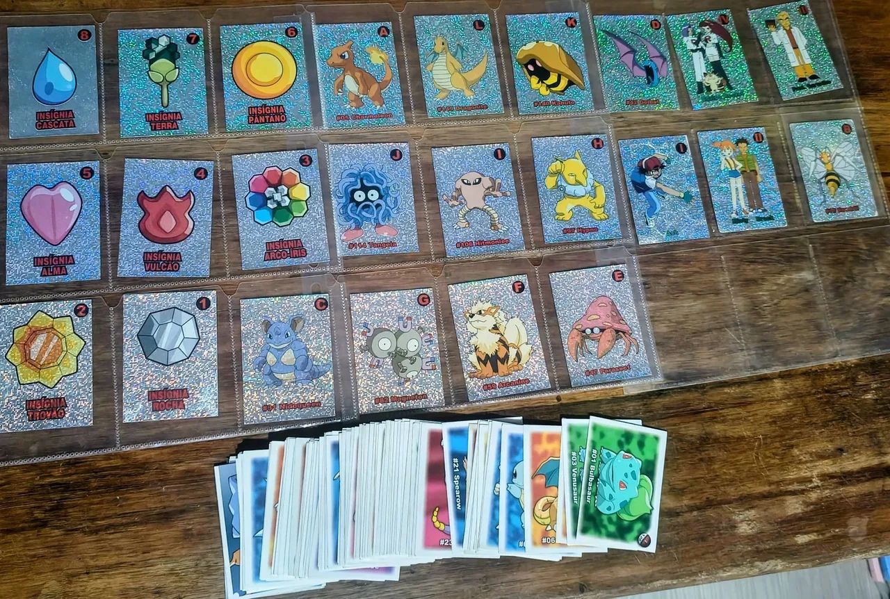 Coleção pokémon Panini completa  - Foto 2