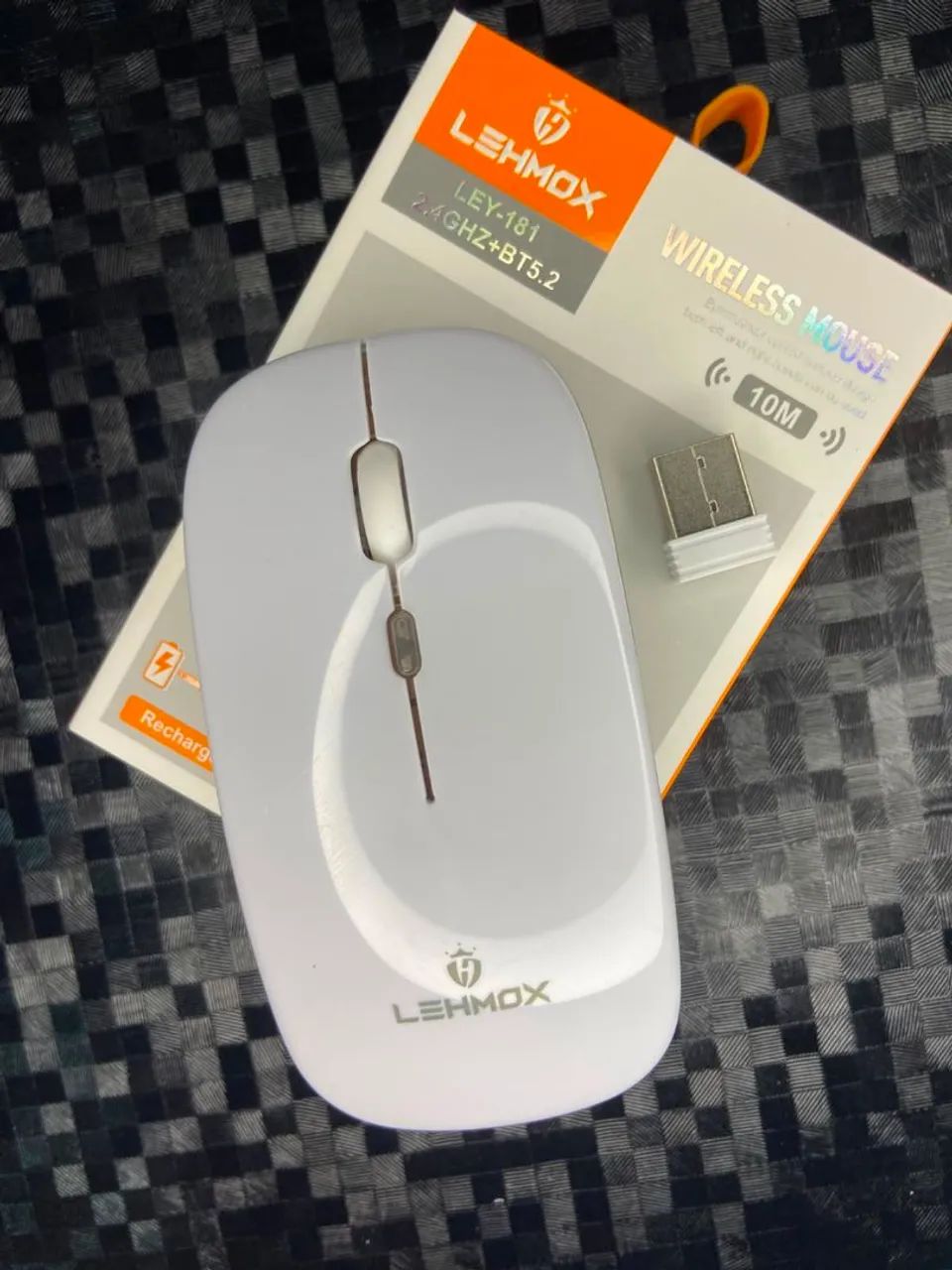 MOUSE SEM FIO LED RGB LEY-181 LEHMOX - Foto 3