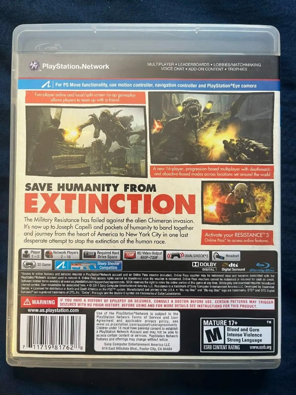 Resistance 3 PS3 - Foto 2