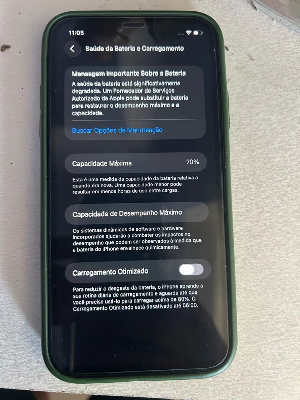Celular iPhone 11 em excelente estado de conservação. - Foto 2
