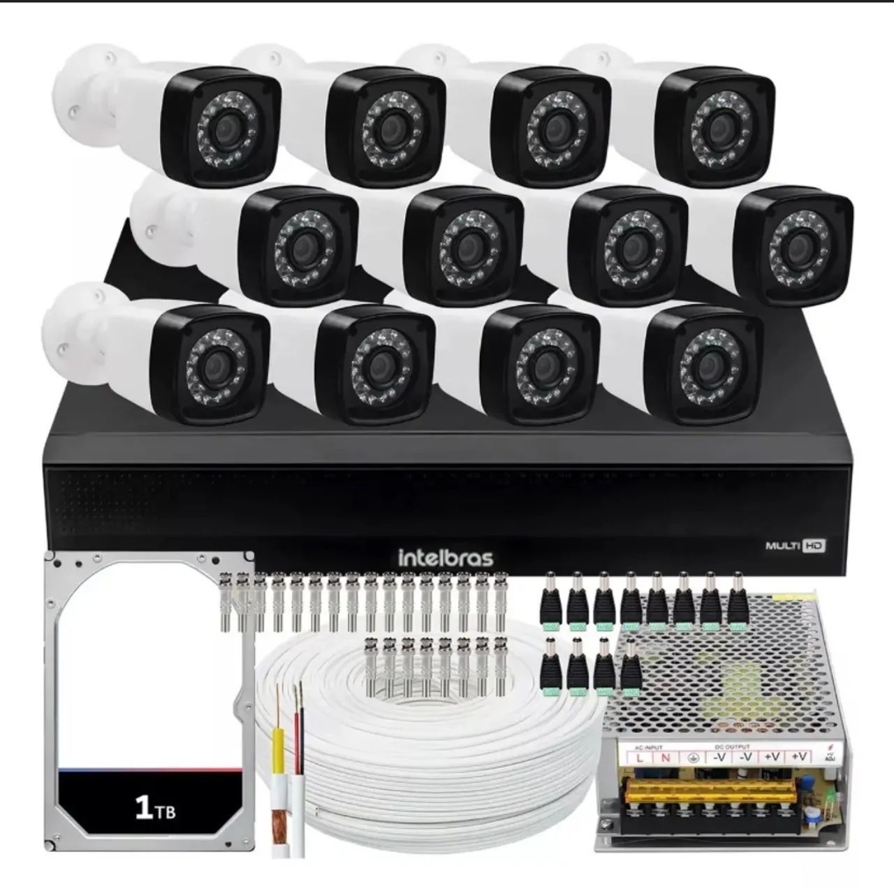 Kit dvr intelbras com 16 câmeras  - Foto 5