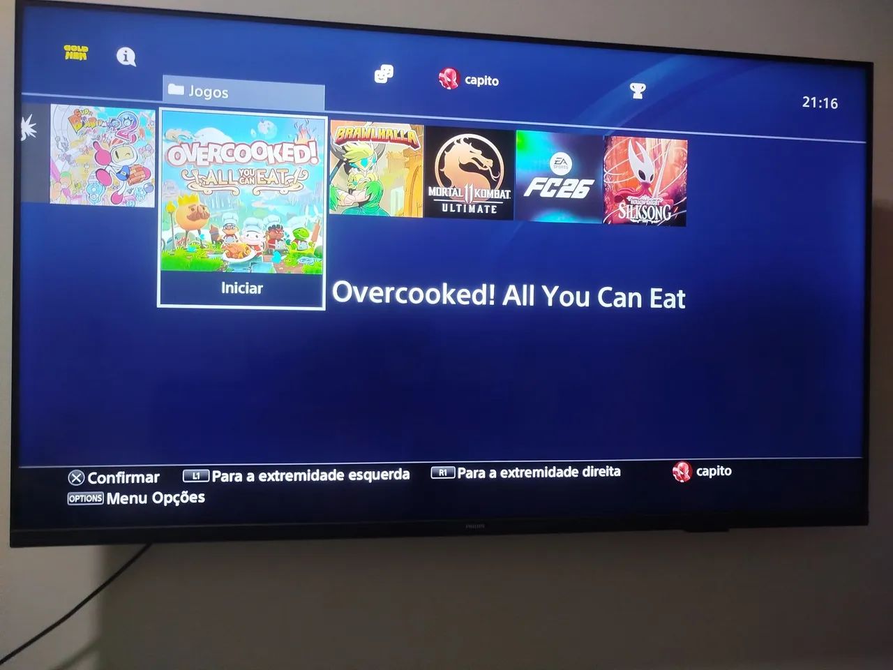 PS4 Slim Desbloqueado | + 4 controles - Foto 5