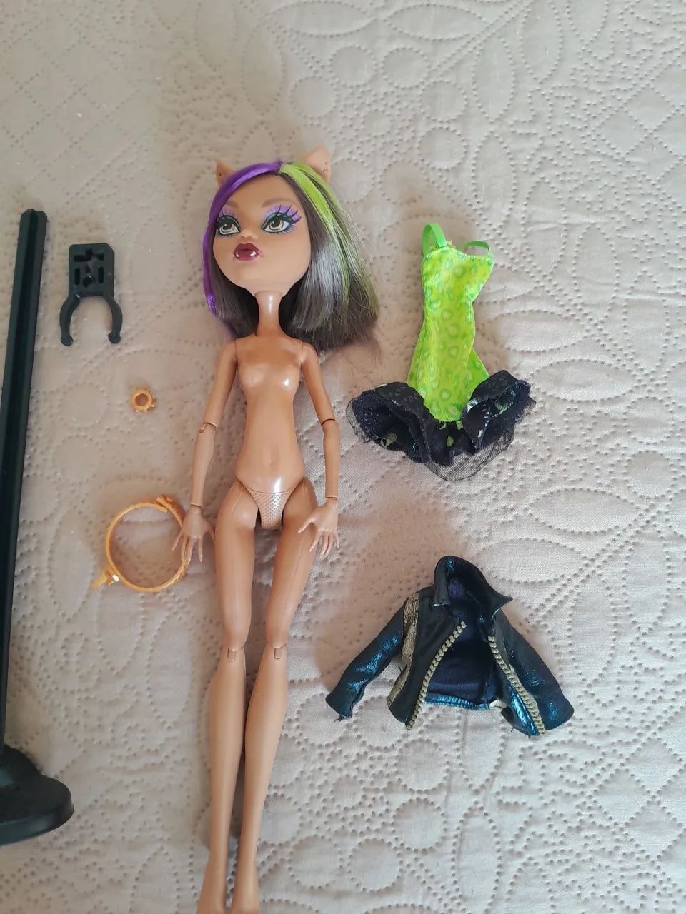 Boneca monster high Clawdeen New Scaremester  - Foto 4