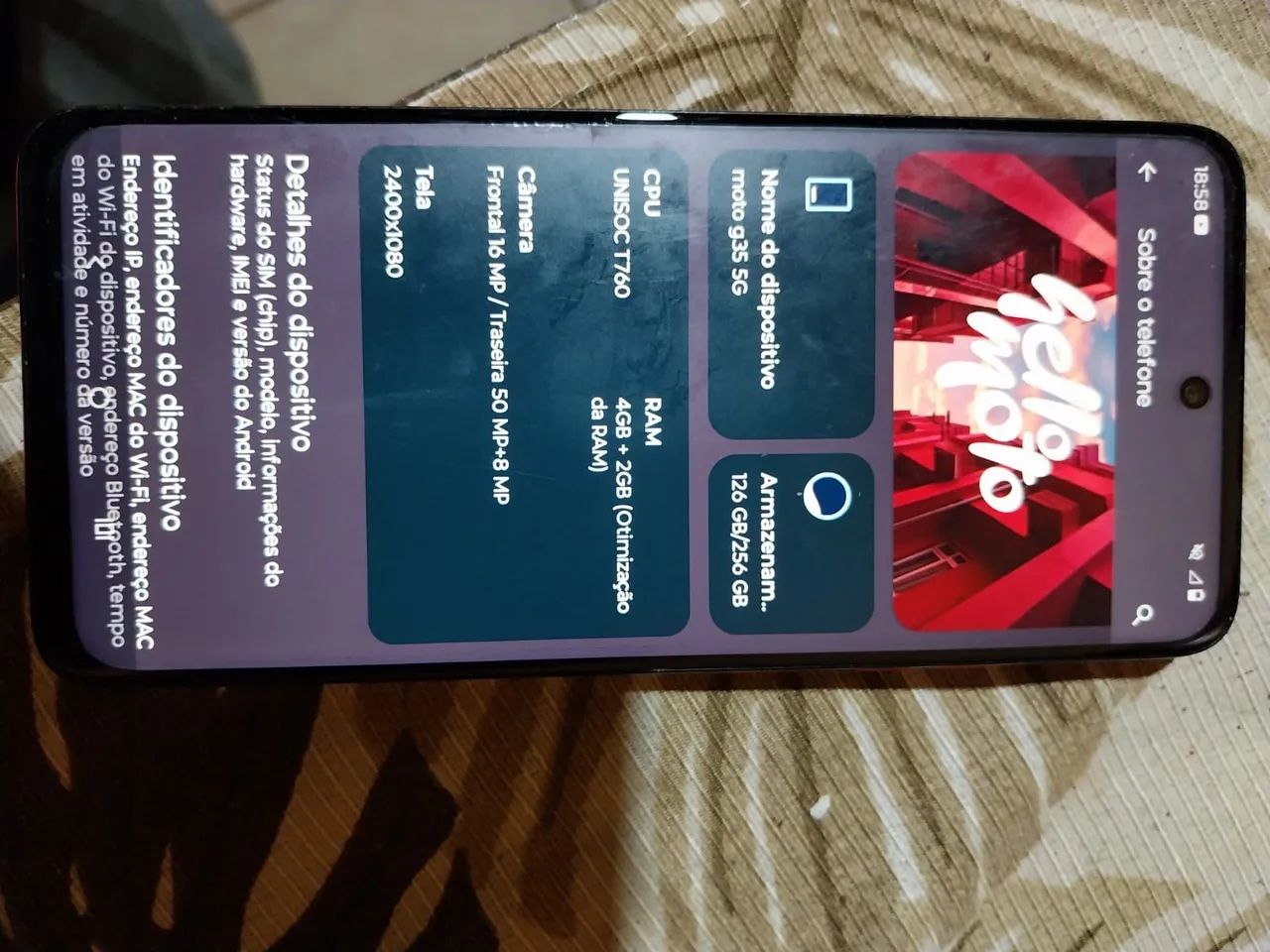 Smartphone Moto G35  - Foto 5