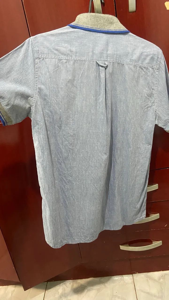 camisa cinza Maresia tamanho M  - Foto 3