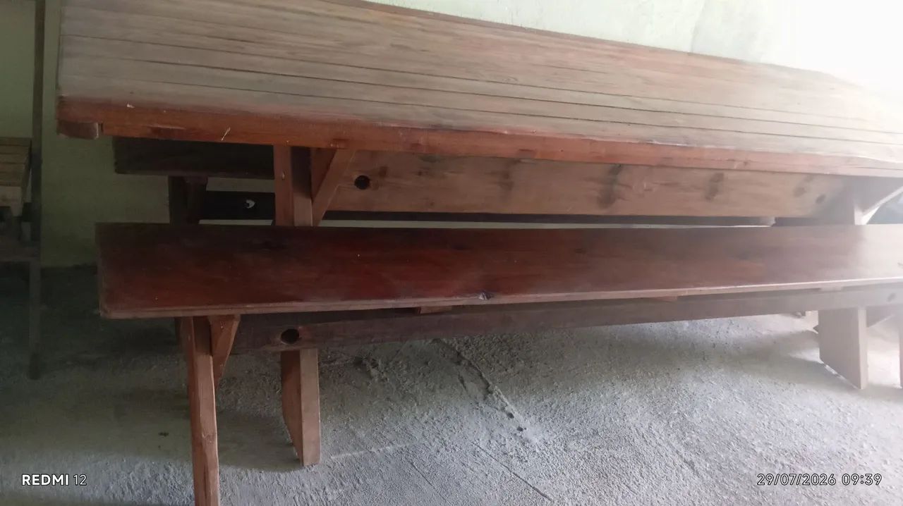 Vendo mesa rustica 
