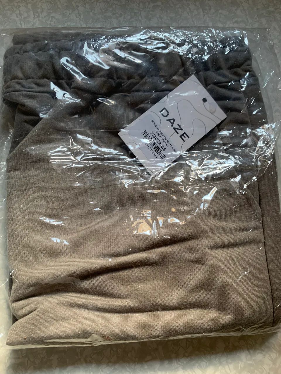 BERMUDA PLUS SIZE MOLETINHO- G5 CINZA