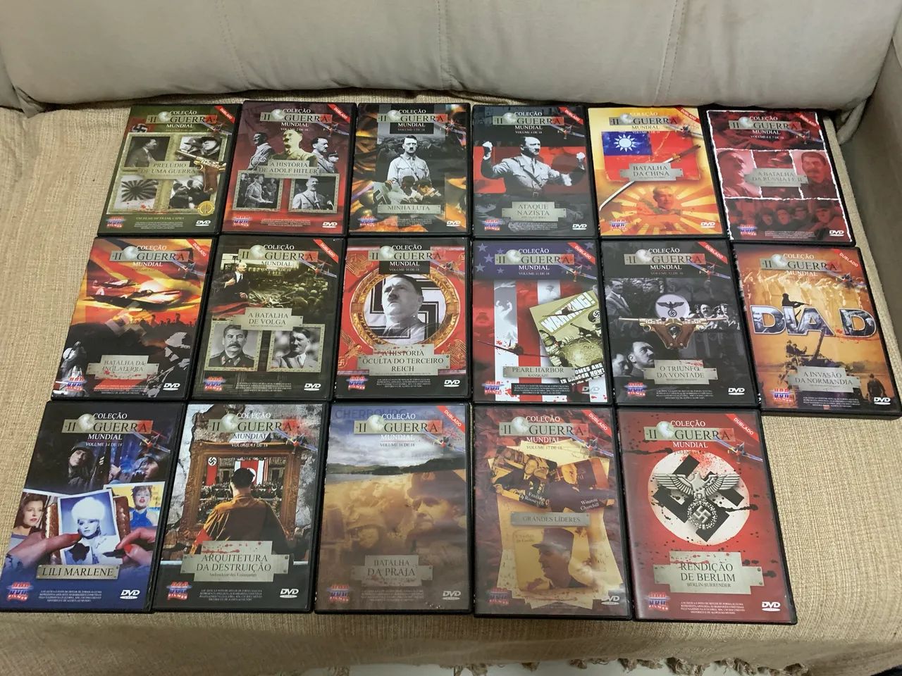 Coleção DVD II Guerra Mundial (17 volumes) - Foto 2